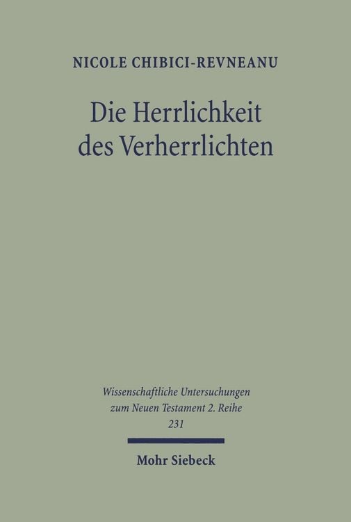 Produktbild: Die Herrlichkeit des Verherrlichten