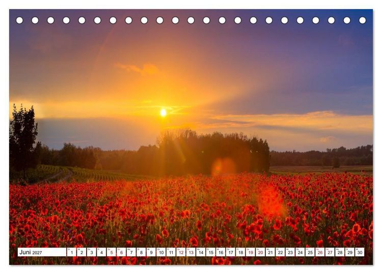 Produktbild: Magische Stimmungen in Mecklenburg-Vorpommern (Tischkalender 2027 DIN A5 quer), CALVENDO Monatskalender