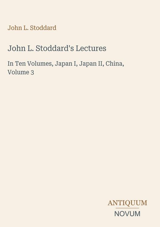 Produktbild: John L. Stoddard's Lectures