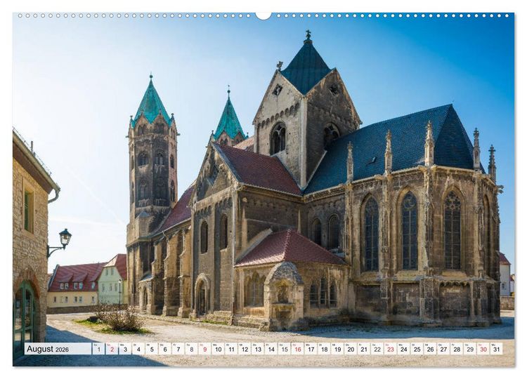 Produktbild: Willkommen im Burgenlandkreis (Wandkalender 2026 DIN A2 quer), CALVENDO Monatskalender