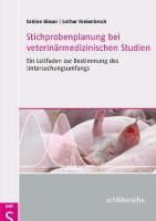 Produktbild: Stichprobenplanung bei veterin&auml;rmedizinischen Studien
