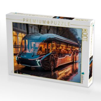 Produktbild: CALVENDO Puzzle Busse | 1000 Teile Lege-Gr&ouml;&szlig;e 64x48cm Foto-Puzzle f&uuml;r gl&uuml;ckliche Stunden