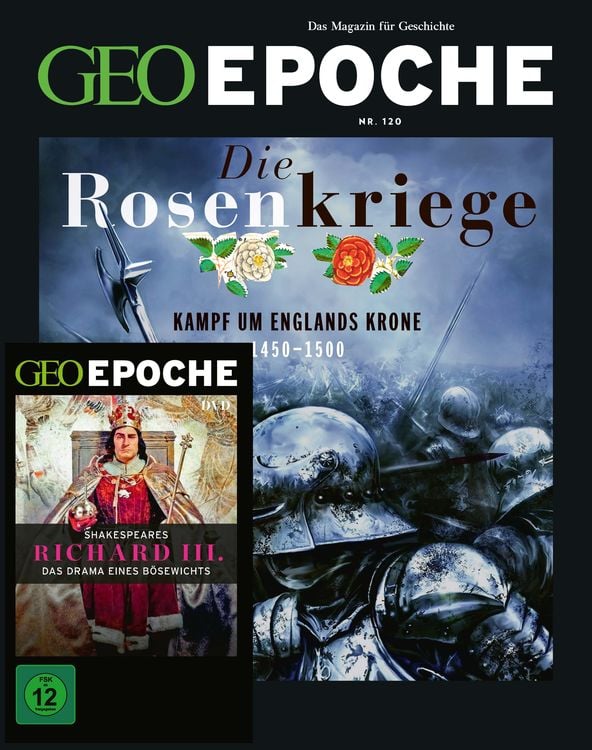Produktbild: GEO Epoche (mit DVD) / GEO Epoche mit DVD 120/2023 - Die Rosenkriege
