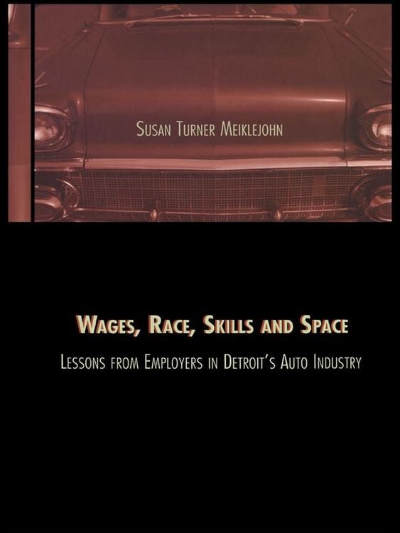 Produktbild: Wages, Race, Skills and Space