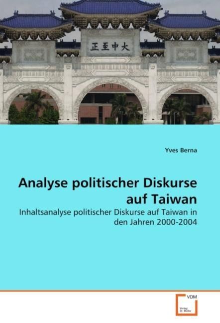 Produktbild: Berna, Y: Analyse politischer Diskurse auf Taiwan
