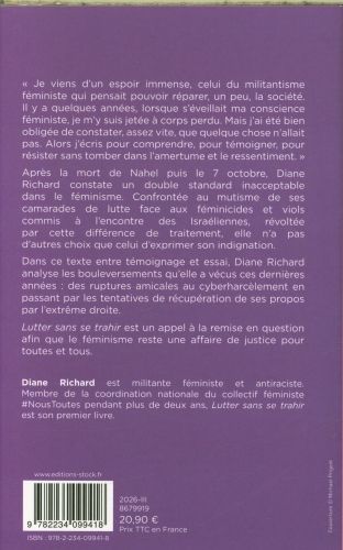 Produktbild: Lutter sans se trahir : r&eacute;cit d'un f&eacute;minisme confisqu&eacute;