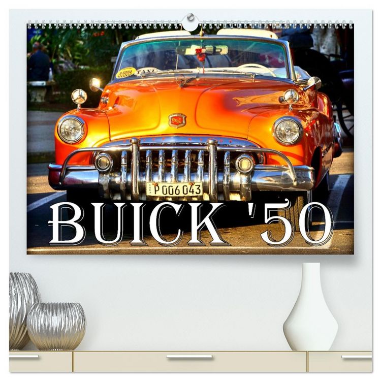 Produktbild: BUICK '50 (hochwertiger Premium Wandkalender 2026 DIN A2 quer), Kunstdruck in Hochglanz