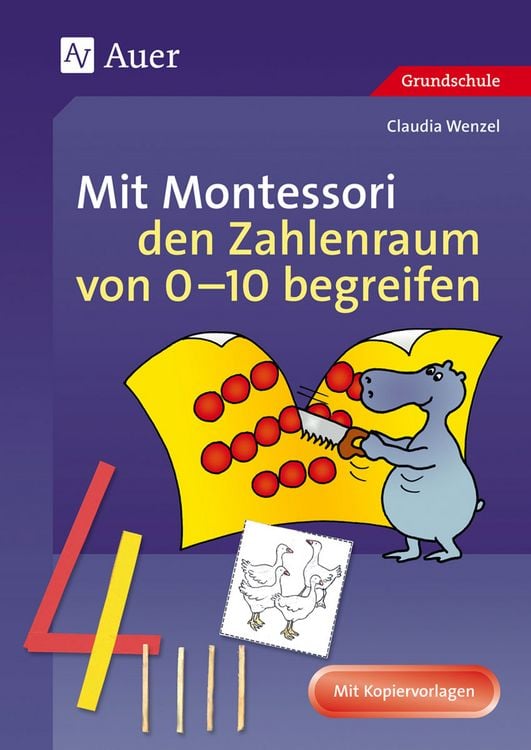 Produktbild: Mit Montessori den Zahlenraum von 0-10 begreifen