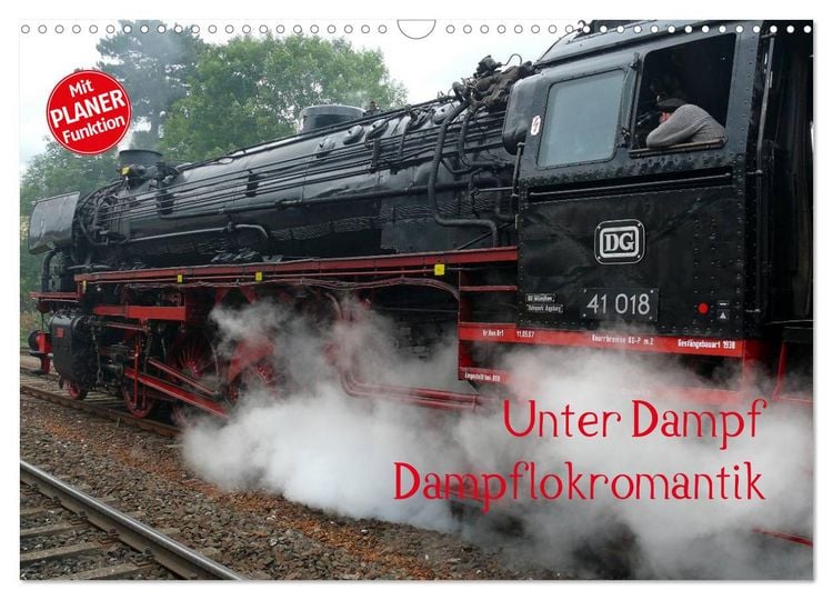 Produktbild: Unter Dampf - Dampflokromantik (Wandkalender 2026 DIN A3 quer), CALVENDO Monatskalender