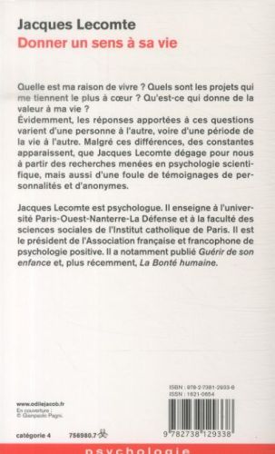 Produktbild: Donner un sens &agrave; sa vie