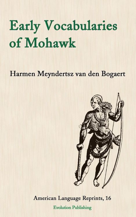 Produktbild: Early Vocabularies of Mohawk