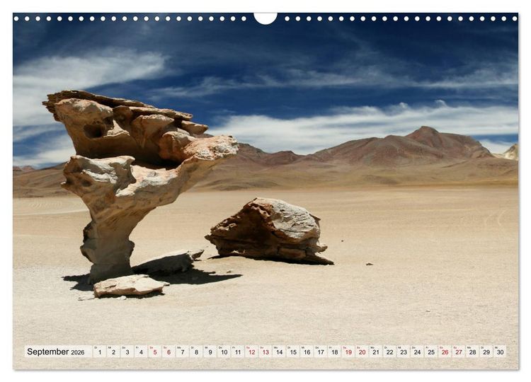 Produktbild: Abenteuer Anden - Peru und Bolivien (Wandkalender 2026 DIN A3 quer), CALVENDO Monatskalender