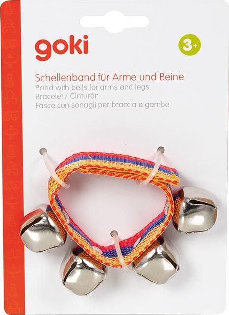 Produktbild: Schellenband f&uuml;r Arme und Beine mit 4 Glocken