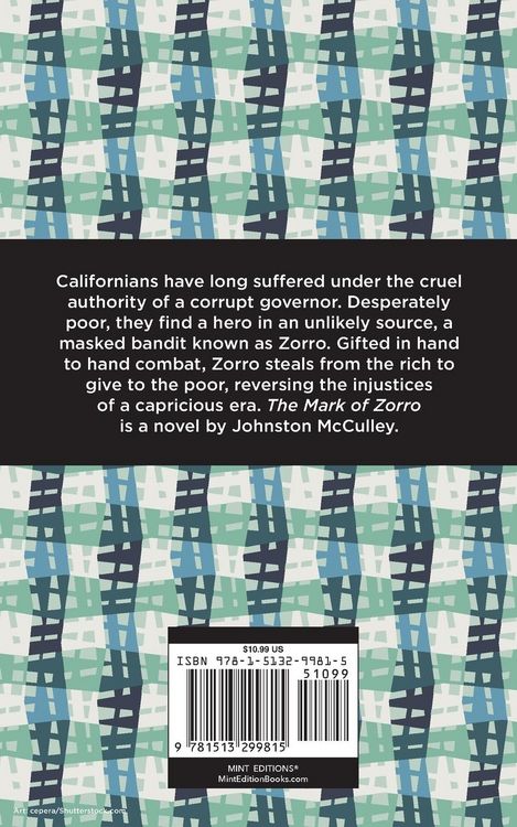 Produktbild: The Mark of Zorro