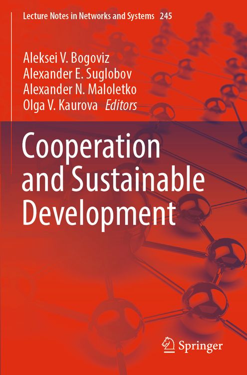 Produktbild: Сooperation and Sustainable Development