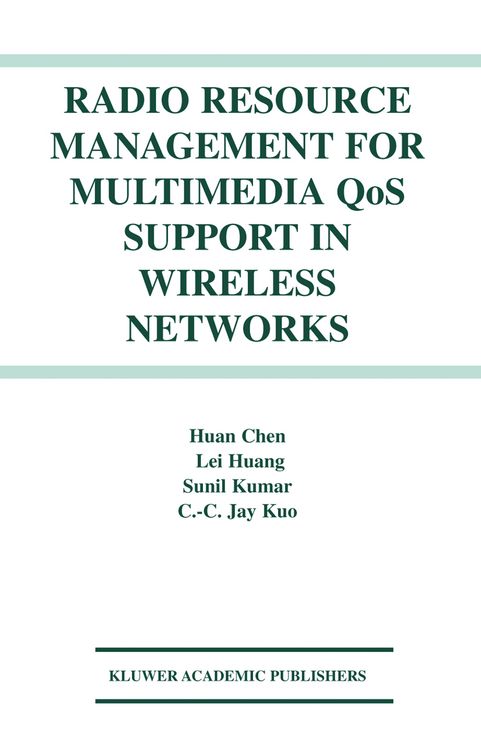 Produktbild: Radio Resource Management for Multimedia QoS Support in Wireless Networks