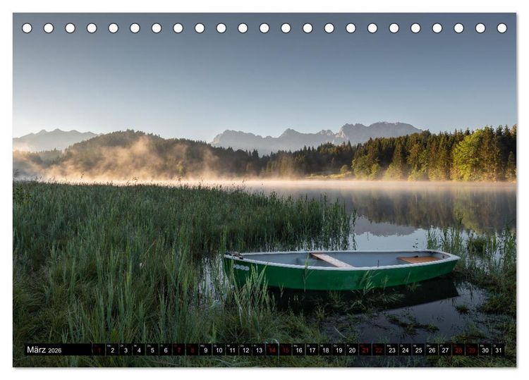 Produktbild: Wunderlandschaften (Tischkalender 2026 DIN A5 quer), CALVENDO Monatskalender