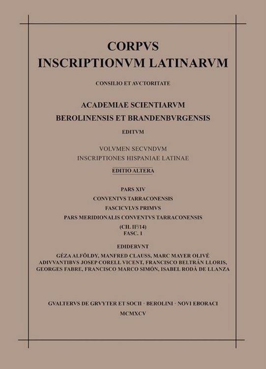 Produktbild: Pars meridionalis conventus Tarraconensis