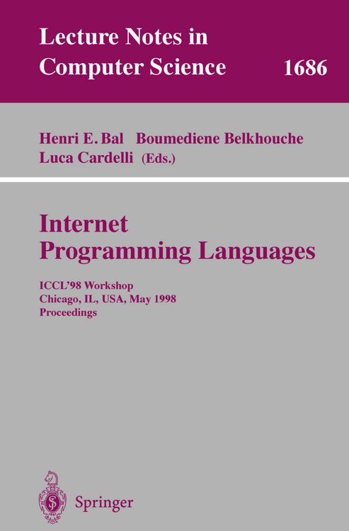 Produktbild: Internet Programming Languages