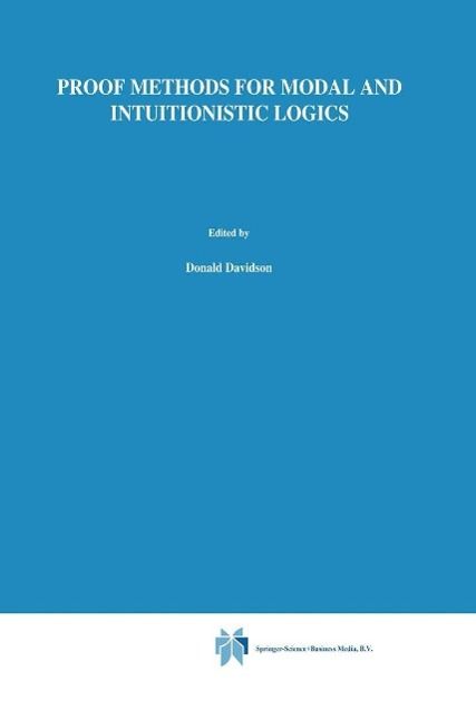 Produktbild: Proof Methods for Modal and Intuitionistic Logics