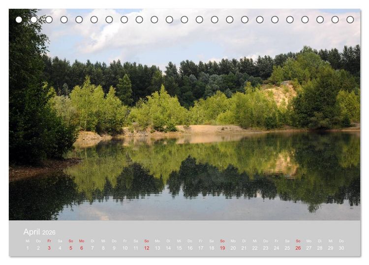 Produktbild: Das Bergische Land - wundersch&ouml;n (Tischkalender 2026 DIN A5 quer), CALVENDO Monatskalender