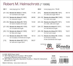 Produktbild: Robert M. Helmschrott: 12 Sonate da Chiesa - 12 Ki