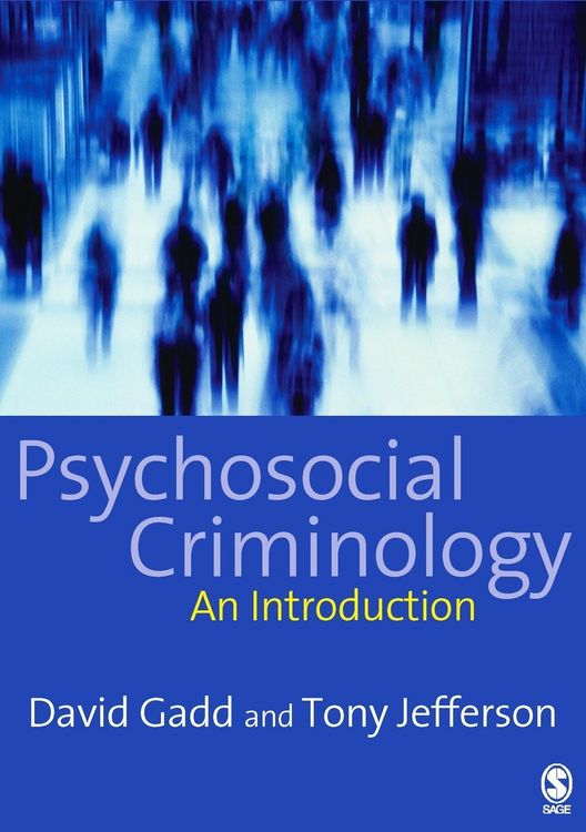 Produktbild: Psychosocial Criminology