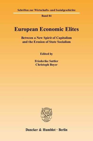 Produktbild: European Economic Elites.