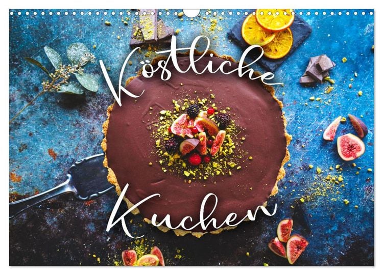 Produktbild: K&ouml;stliche Kuchen (Wandkalender 2026 DIN A3 quer), CALVENDO Monatskalender