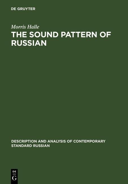 Produktbild: The Sound Pattern of Russian