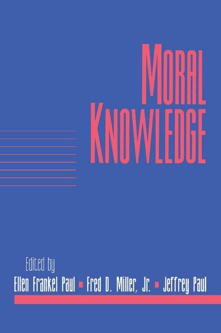 Produktbild: Moral Knowledge