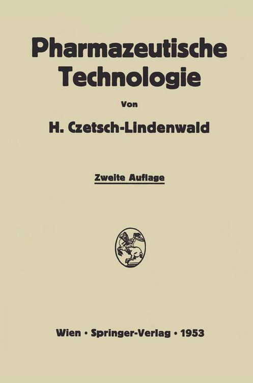 Produktbild: Pharmazeutische Technologie