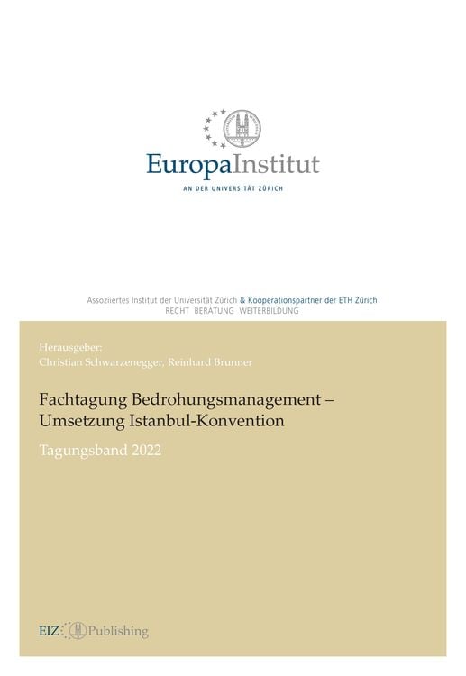 Bild vom Artikel Fachtagung Bedrohungsmanagement - Umsetzung Istanbul-Konvention vom Autor Reinhard Brunner