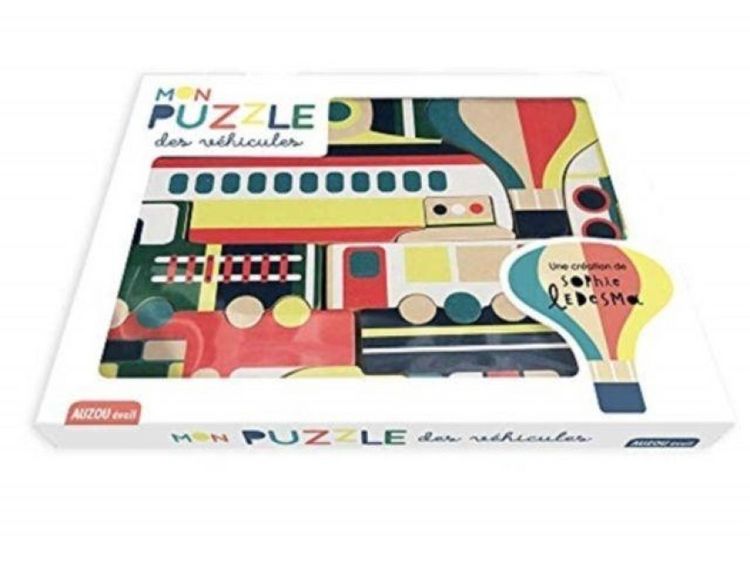 Produktbild: Wooden Puzzle Things That Go
