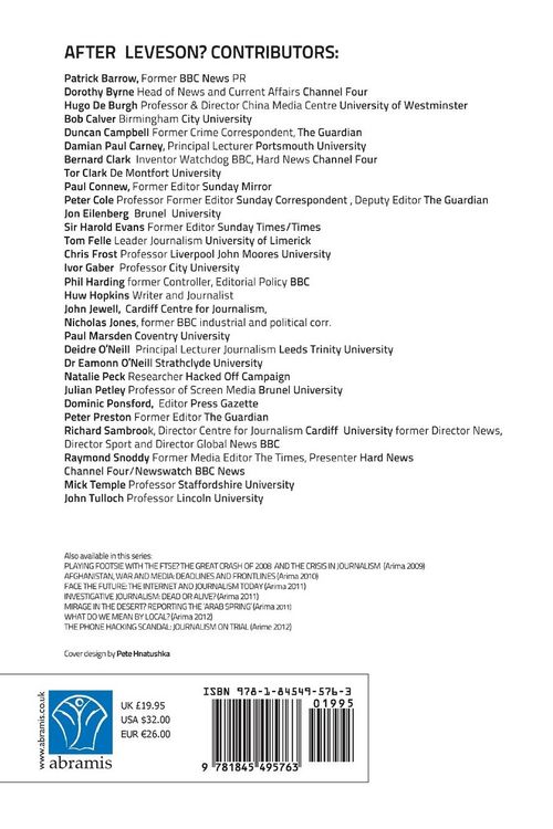 Produktbild: After Leveson? - The Future for British Journalism