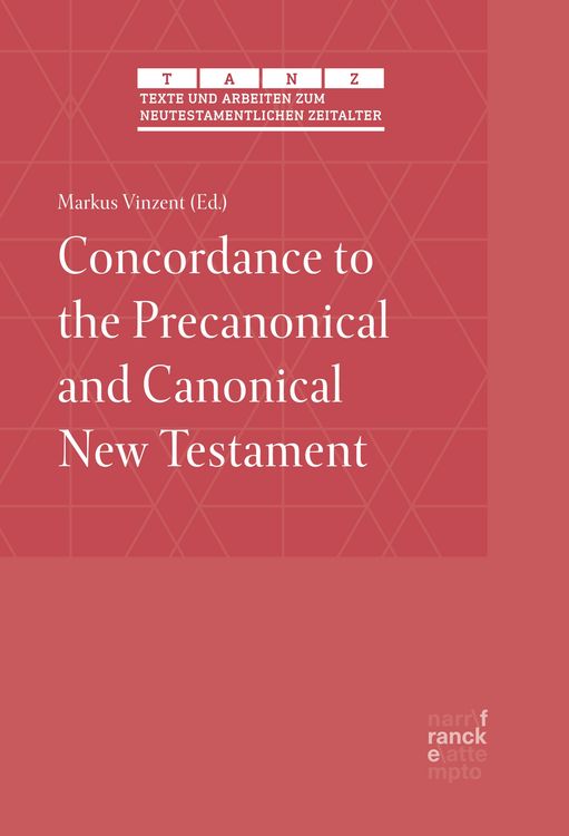 Produktbild: Concordance to the Precanonical and Canonical New Testament