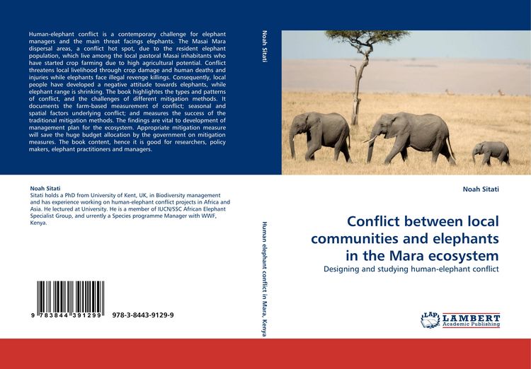 Produktbild: Conflict between local communities and elephants in the Mara ecosystem