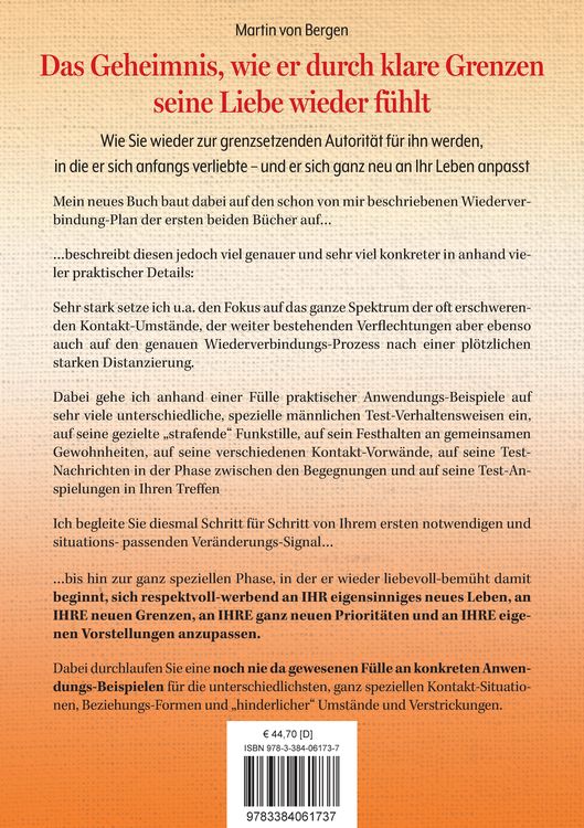 Produktbild: Das Geheimnis, wie er durch klare Grenzen seine Liebe wieder f&uuml;hlt