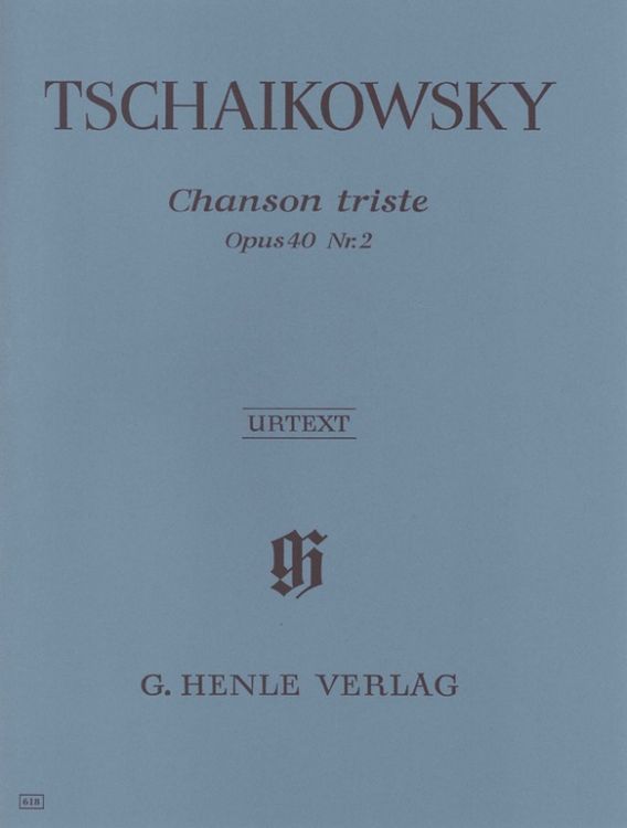 Bild vom Artikel Peter Iljitsch Tschaikowsky - Chanson triste op. 40 Nr. 2 vom Autor Peter Iljitsch Tschaikowsky