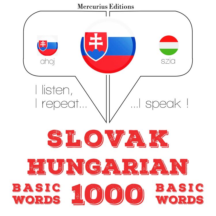 Produktbild: Slovensk&yacute; - Maďarsk&yacute;: 1000 z&aacute;kladn&yacute;ch slov