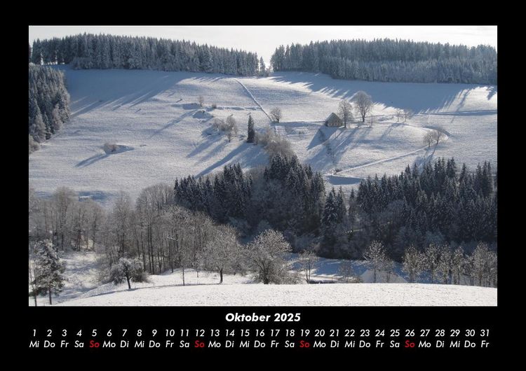 Produktbild: Winterzauber 2025 Fotokalender DIN A3
