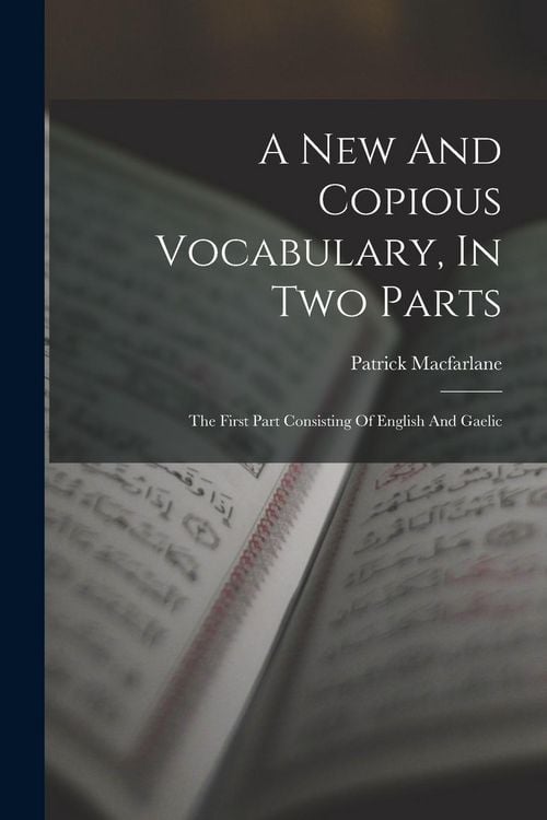Produktbild: A New And Copious Vocabulary, In Two Parts