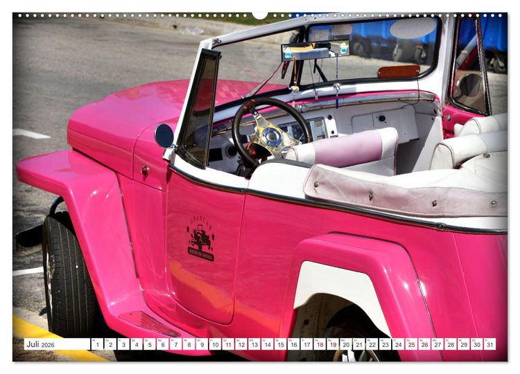 Produktbild: BEST OF JEEPSTER - Rarit&auml;t auf R&auml;dern (Wandkalender 2026 DIN A2 quer), CALVENDO Monatskalender