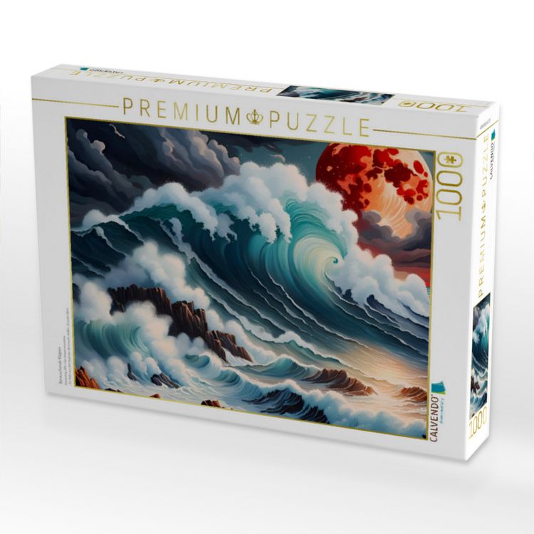 Produktbild: CALVENDO Puzzle Berauschende Klippen | 1000 Teile Lege-Gr&ouml;&szlig;e 64x48cm Foto-Puzzle f&uuml;r gl&uuml;ckliche Stunden