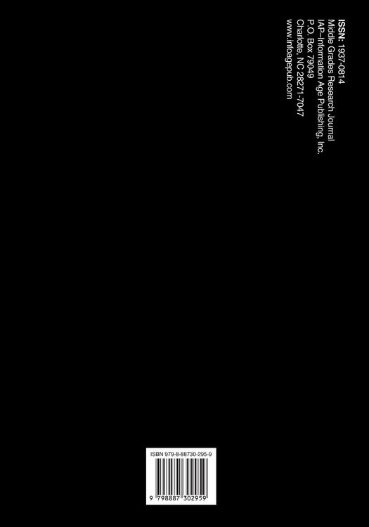Produktbild: Middle Grades Research Journal Vol 13 Issue 2