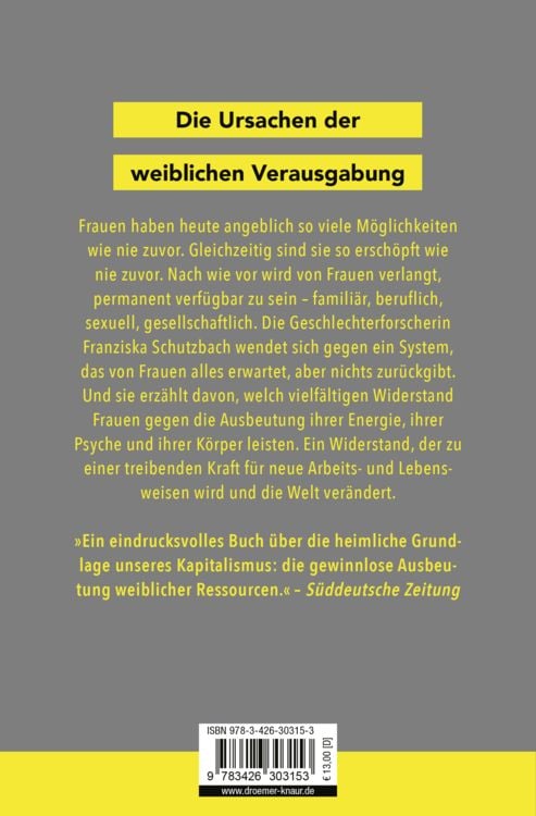 Die Erschöpfung der Frauen