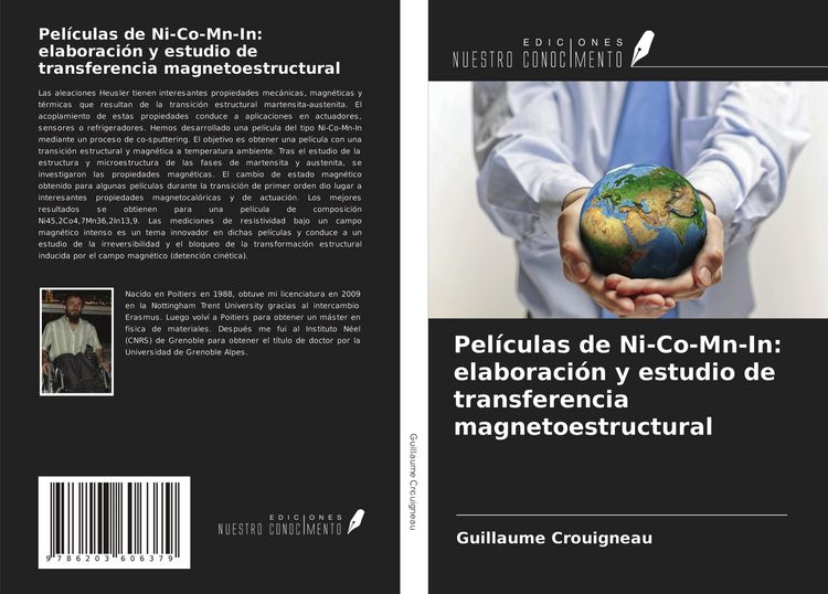 Produktbild: Pel&iacute;culas de Ni-Co-Mn-In: elaboraci&oacute;n y estudio de transferencia magnetoestructural