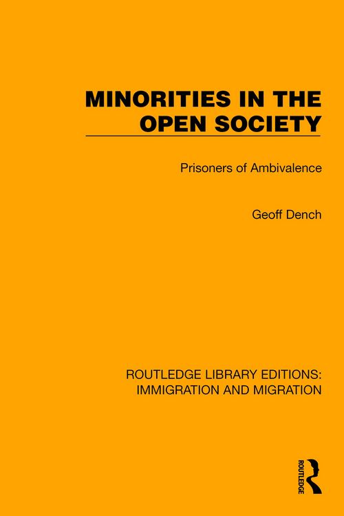 Produktbild: Minorities in the Open Society