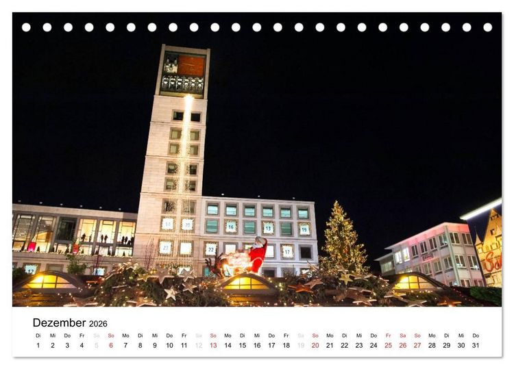Produktbild: stadtansichten stuttgart (Tischkalender 2026 DIN A5 quer), CALVENDO Monatskalender