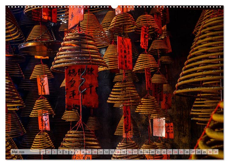 Produktbild: Metropolen Chinas - Peking, Shanghai, Hongkong (Wandkalender 2026 DIN A2 quer), CALVENDO Monatskalender